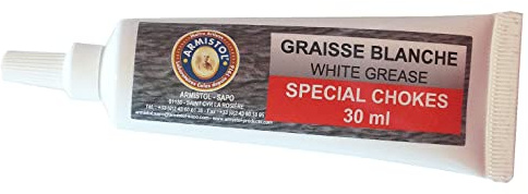 Armistol Graisse Blanche spéciale chokes Tube de 30ml Unisex-Adult, Noir