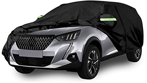 Autoabdeckung Wasserdicht Passend für 2013-2024 Peugeot 2008 Active Allure GT Line Flagship GT, Atmungsaktiv Vollgarage Autoplane Auto Abdeckplane Abdeckung