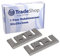 Trade-Shop 2 x Planer Blades / Reversible Blades / Replacement Blades HSS 82 x 29 x 3 mm Compatible with Ryobi L82 HL-82 L-282 L-1323A L-180 L-1835 L-1326A Electric Planer
