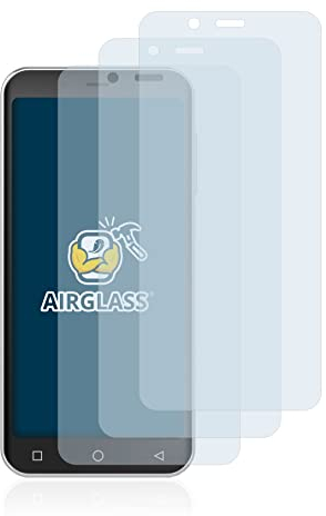 BROTECT (3 Stück Schutzglas für Peaq PSP400 Schutzfolie Made in Germany Panzer Folie Glas Displayschutz [Kratzfest 9H, Anti-Fingerprint]