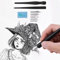 ZLXFT Kit de Calligraphie - Porte-Stylos, Plume et Crayons pour Débutants et Artistes