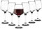 Glasmark Krosno A Rouge Ensemble De 6 s À Rouge De À Blanc Transparent 360Ml