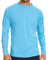 Arcweg Camiseta Deportivas Hombres Rash Guard con Filtro de Protección UPF 50＋Mangas Largas Alta Elasticidad Secado Rápido Surf Natación Verano Azul Cielo L