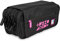 PracticOffice Estuche Portatodo Triple de Amplios Apartados Interiores con Cremallera Individual para Material Escolar y Viaje (Fluor Fucsia)