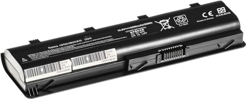FESTAS 5200mAh Batterie MU06 593553-001 593554-001 593562-001 HSTNN-UB0W HSTNN-Q62C HSTNN-DB0W HSTNN-UB0Y Compatible avec HP Compaq CQ42 CQ56 CQ57 CQ58 CQ62 Pavilion DM4 G62 G42 G72 Series