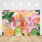 KHIRY Dinosaurios Fondo de Cumpleaños, Fondo de Fiesta de Feliz Cumpleaños para Niños, Banner de Cumpleaños de Dibujos Animados