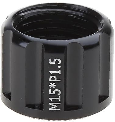 Yjcnelcr Fahrräder Steckachsen Mutter M15 P1.0 P1.5 P1.75 Naben Wellenkappe Straßengabel Schnellspannmutter Zubehör Teil Fahrräder Steckachsen Mutter