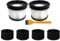 Eleqldwen 2Pcs DCV5011H HEPA Filter for DCV501HB Cordless Handheld Vacuum Spare Parts Accessories Parts with 4 Foam Sleeve Filters & 1 Brush