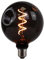 ENOVALITE LED Filament XL Leuchtmittel CALDERA Smoke - Globe G125 E27 4W 40lm 1800K Warmweiß dimmbar - Vintage Design Ambiente Deko Glühbirne Lampe