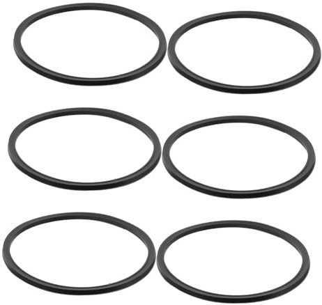 6pcs Thermal Bottle Seal: Water Tumbler Lid Gasket - Replacement Silicone Sealing Ring for Travel Mugs - Leak-Proof Sealer Compatible with Contigo