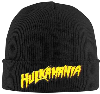 Winterwärme, Hogan Hulkamania Mützen, Herbst-Wintermützen, warme Mützen, Unisex-Acryl-Strickmützen