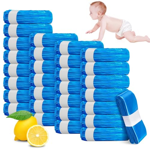 30 Piezas Recambios Cubos de Pañales, Resistencia Mejorada a los olores y Durabilidad, Fuerte compatibilidad, instalación sin complicaciones, RECAMBIOS Papelera Pañales ORIGINALES