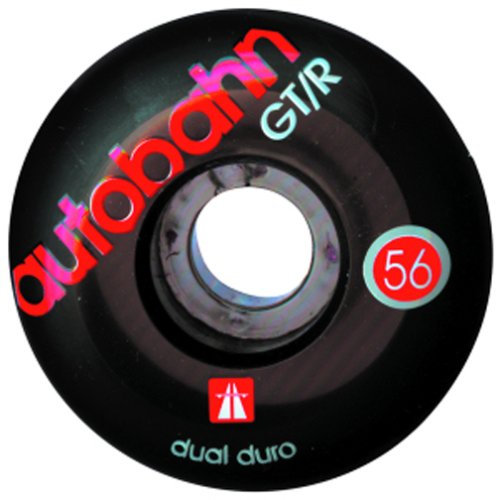 autobahn GTR Skateboard-Räder, 50 mm, Schwarz