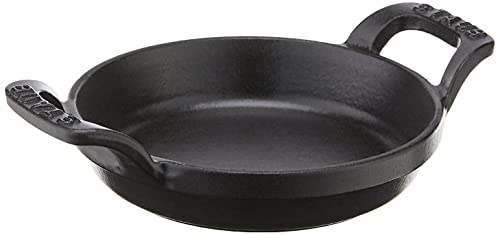 Staub 1301123 Casserole Single Pain Fonte Noir 0,3 L 12 cm 500 g