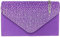 Girly HandBags Catena Della Spalla A Pieghe In Raso Pochette Diamante Finto Elegante Ballo Studentesco Nozze Sera