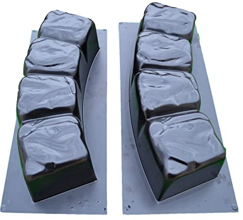 Betonex 2 Formen 119,9 cm Rund Rand Stein Beton Form Einfassung Bordüre ABS Kunststoff # BR04