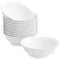 MALACASA, Série Elisa, 12pcs Bols à Céréales Porcelaine, Bols à Soupe Tapas Sauces Saladier Vaisselle