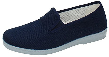 MADE IN SPAIN 300 Zapatilla de Lona Azul para Hombre, Fabricadas en España Hombre Zapatillas
