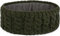 styleBREAKER Damen Strick Stirnband mit Zopfmuster und Pailletten, Fleece Futter, Haarband, Thermo Winter Headband 04026028, Farbe:Oliv