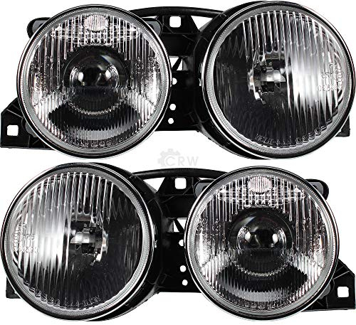 Scheinwerfer Set E30 Bj. 10/87-09/90 H1+H1 Frontscheinwerfer