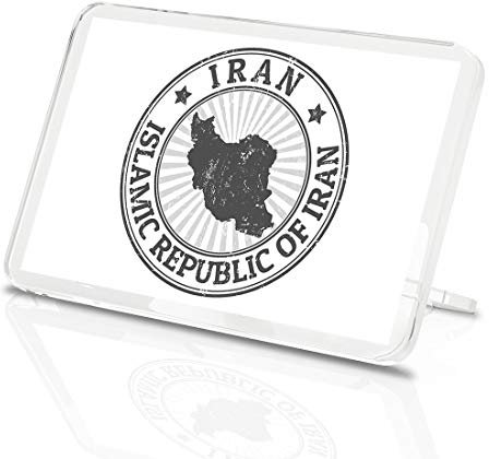 1 x Fridge Magnet - Islamic Republic of Iran Map Travel #40214