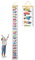 Tomedeks Messlatte,Messlatte Holz Kinder,Wand Holz Dekoration,Maßband Körper,Wandtattoo Kinderzimmer Tiere,Messlatte Kind （Autoformmuster）