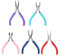 Cisixin Set di 5 Pinze per Gioielli,Pinze per Gioielli Multifunzionali Usato per Fare Orecchini, Bracciali, Corde