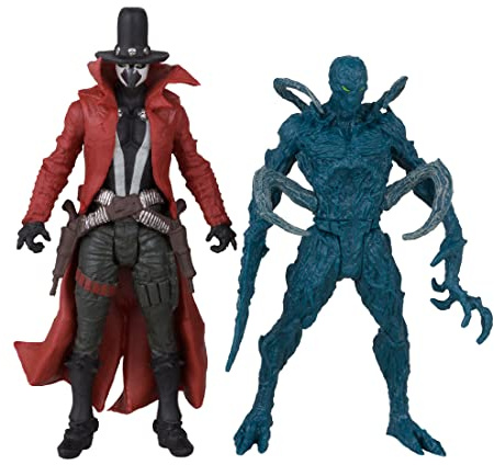 McFarlane Toys - Page Punchers - Spawn 3 Figure With Comic 2Pk - Wave 1 - Gunslinger And Auger (Spawn #309B)