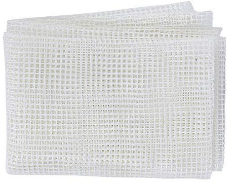Tela de Malla para Tejer Alfombras, Fibra de Vidrio, Larga Vida útil, Alfombra, Malla, Ropa para Textiles para el Hogar(Paño de malla 150 * 100 cm)