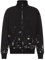 Carlo Colucci Sweatjacke Paint Drop Schwarz L