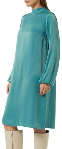 Comma Viskosemix-Kleid mit Bindedetail