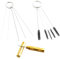 11 Stück Airbrush Reinigungswerkzeug, Airbrush Reinigungsset,5 Reinigungsbürsten+5 Reinigungsnadeln+Waschnadel, Airbrush Cleaner Set aus Rostfreiem Edelstahl, Airbrush Spritzpistole Reinigungswerkzeug