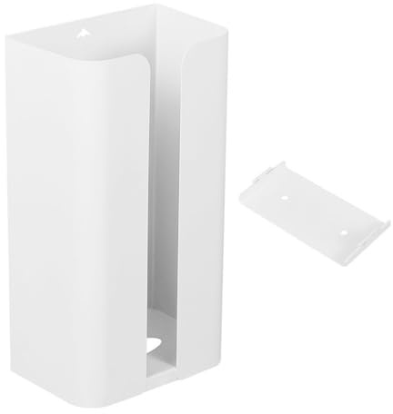 Buachois Magnetischer Taschentuchspender, Taschentuchhalter mit Saugnapf | Wandmontage Magnetische Taschentuchbox Kühlschrank Papierspender Müllsackhalter Kühlschrankhalter Kohlenstoffstahl Gewebebox