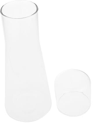 BESTOYARD Jarra Enfriadora De Agua De Vidrio Transparente Resistente Para Bebidas Frías Para Cenas y Fiestas Al Aire