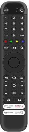 VINABTY Nuovo RC833 CUB1 IR Telecomando di ricambio Per TCL TV RC833 CUB1 Remote Controller
