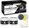 Kit Réparation Noir Surfaces Noires - Réparateur Carrelage, Granit, Marbre, Pierre, Comptoir Quartz - Répare Éraflures, Ébréchures, Fissures, Trous, Coins Cassés, Bords, Pièces Manquantes