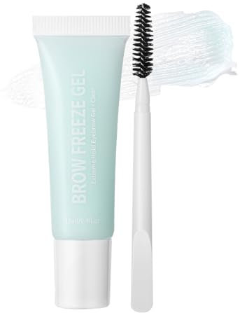 Gel per sopracciglia - Colla per lo stile della fronte, fissatore per sopracciglia impermeabile a secco rapido | 12 ml di gel di fronte naturale di lunga durata con pennello per donne festival da viag