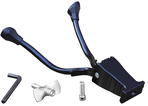 Center Mount Bikes Kickstand - Verstellbarer Fahrradunterstützung, langlebiger Legierungsstand | Modernes stabiles Design, tägliches Reitenthema, starke Nicht -Slip -Basis, zuverlässige Balance -Lösun