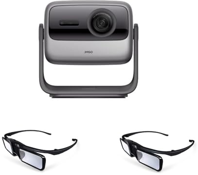 JMGO N1S Pro Videoprojecteur 4K Triple Laser + 2* Lunettes 3D Actives