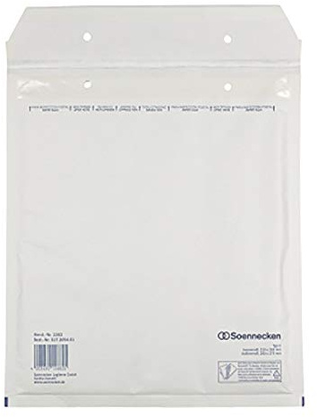 Soennecken Luftpolstertasche 2282 E/2 210x265mm hk ws 5 St./Pack.