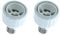 LEDLUX 2 pièces de base de douille d'adaptateur de convertisseur pour lampes à LED