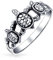 Bling Jewelry Nautischer Hawaii Bff Freundschaftsring Für Drei Beste Freundinnen Familie Und Meeresschildkröten Ringband Für Frauen Aus .925 Sterlingsilber