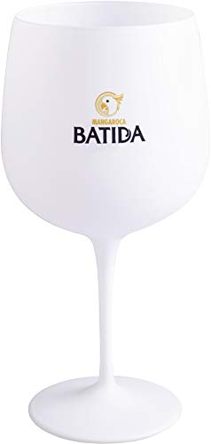 Batida de Coco Glas Mangaroca - weiß Bachelor Weinglas Ballonglas 1 Stück