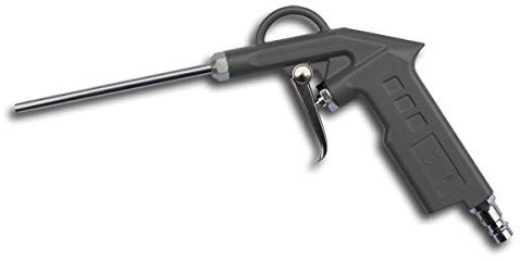 rg-vertrieb Ausblaspistole Druckluftpistole Luftpistole Lange Kurze Düse für Kompressor (Ausblaspistole Lange Düse)