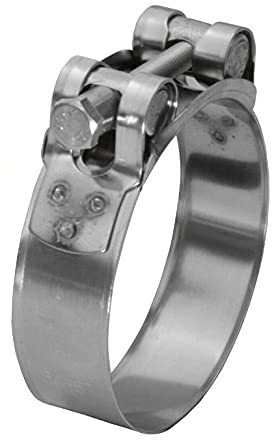 Gelenkbolzenschelle Schlauchschelle Bandschelle Rohrschelle Schelle Edelstahl V2A (52-55mm)