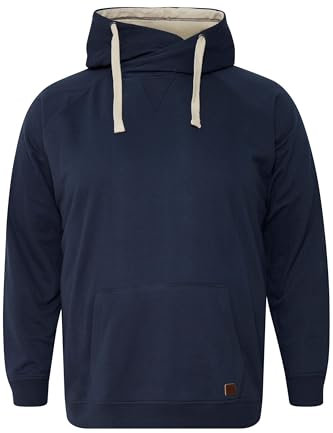 Blend BHSales Herren Kapuzenpullover Big & Tall Hoodie Vintage Pullover mit Kapuze Große Größen bis 6XL Kängurutasche Baumwollmischung Regular fit, Größe:4XL, Farbe:Dress Blues (194024)