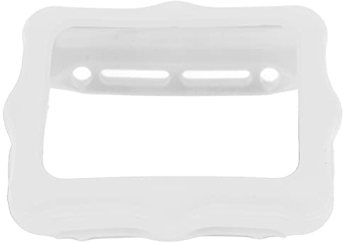 Custodia Protettiva in Silicone per Immersioni, Custodia Protettiva per Computer da Immersione per Orologio per Computer Subacqueo Shearwater Perdix Ai Sa(bianco)