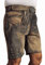Royal Kurze Lederhose Bayerische Lederhose Oktoberfest Short Lederhose Herren kurz Lederhose Trachten Lederhose mit Trachtengürtel Gr 46-64 (as3, Numeric, Numeric_60, Regular, Short, 60)