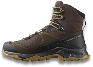 Salomon Herren Quest Element Gore-tex Bootsschuh, Köstliches Black Dull Gold, 44 EU