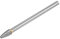 sourcing map Carbure Fraises Limes rotatives Simple Coupe Arbre avec Boule Nez Tungstène Carbure Pointe 8mm Coupe Tête 6mm Tige 100mm (4 pouces) Longueur pour Bois Métal Pierre Polissage